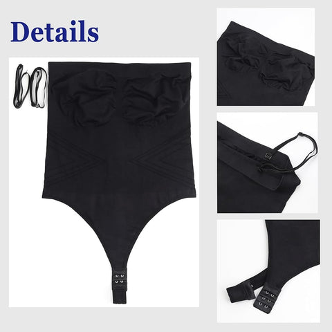 One Piece Thong Tummy Control Shapewear